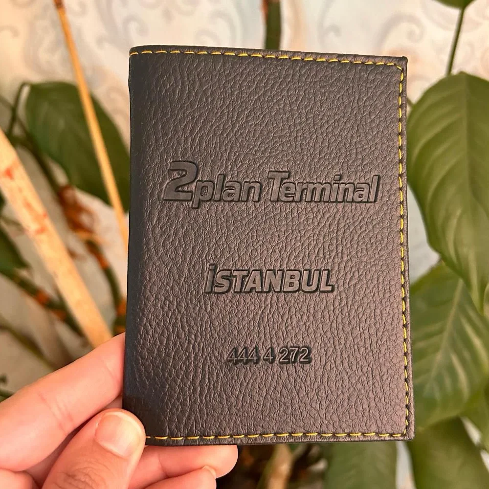 Suni Deri Ruhsat Kabı